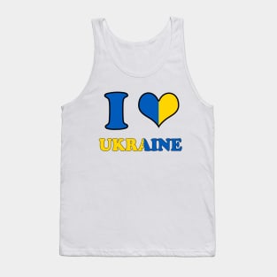 I LOVE UKRAINE Tank Top